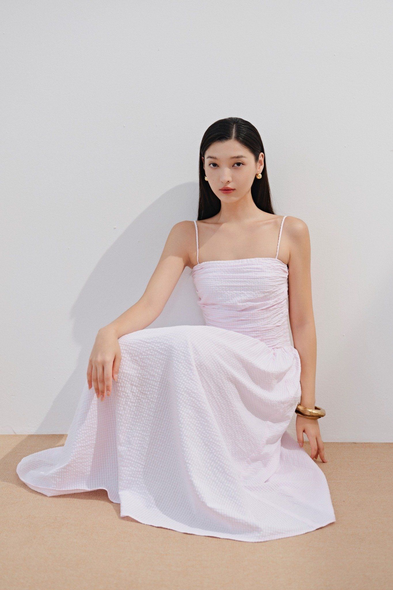 Julane Maxi Dress in Pink