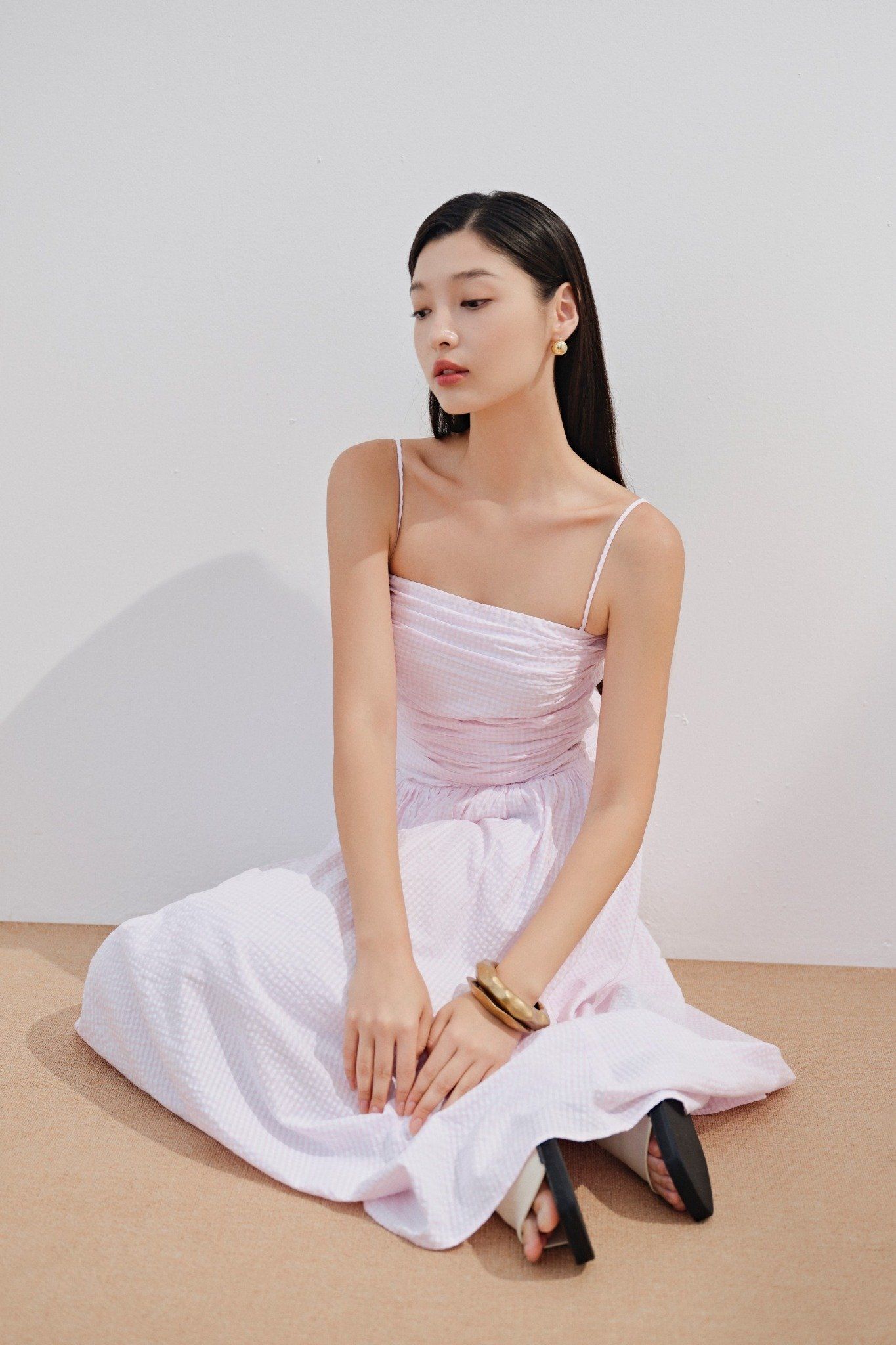 Julane Maxi Dress in Pink