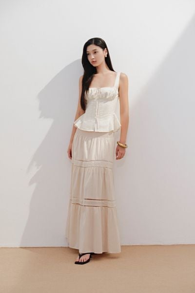  Chân váy Austin Skirt in Beige 