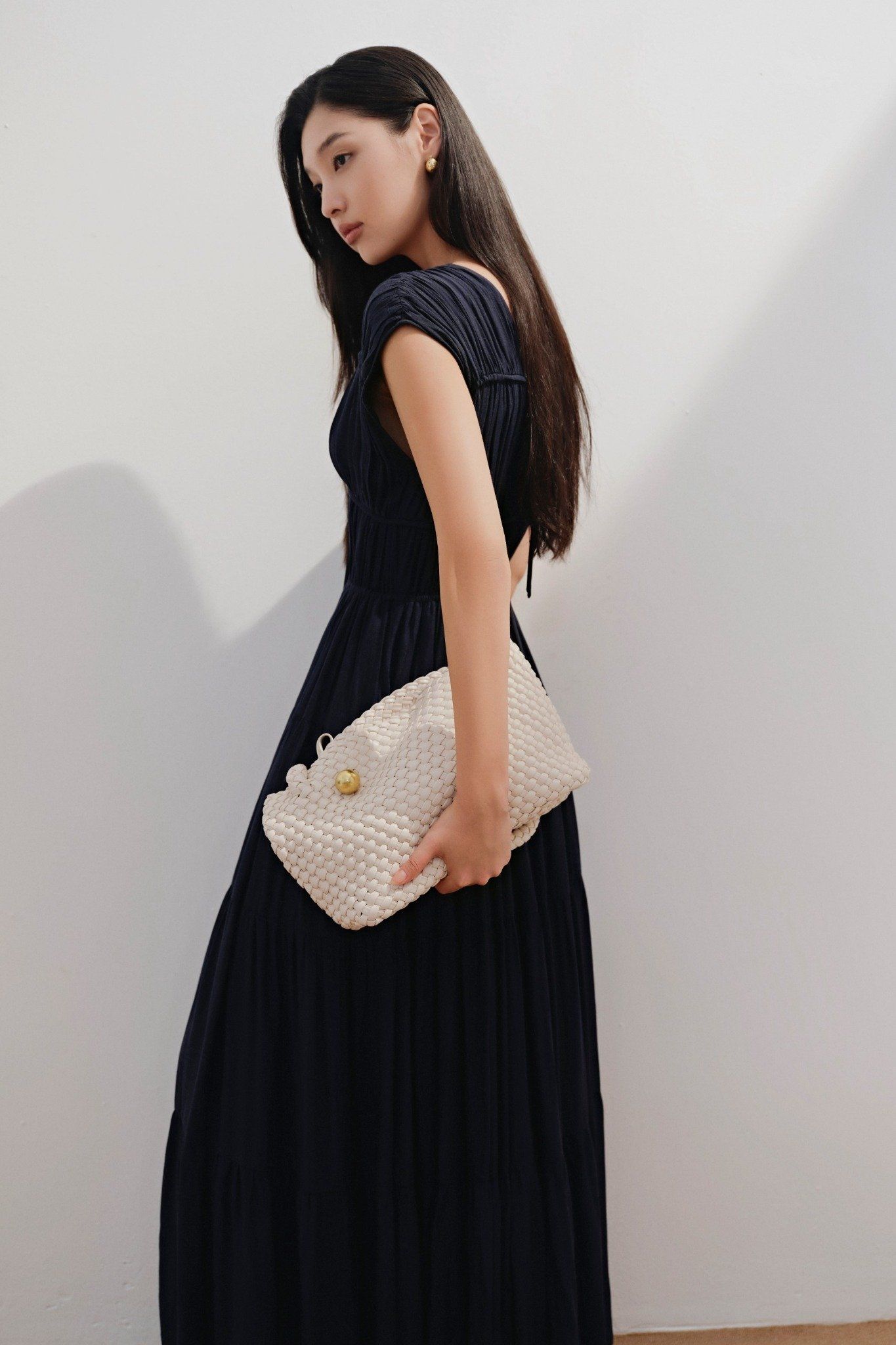 Rue Maxi Dress in Blue