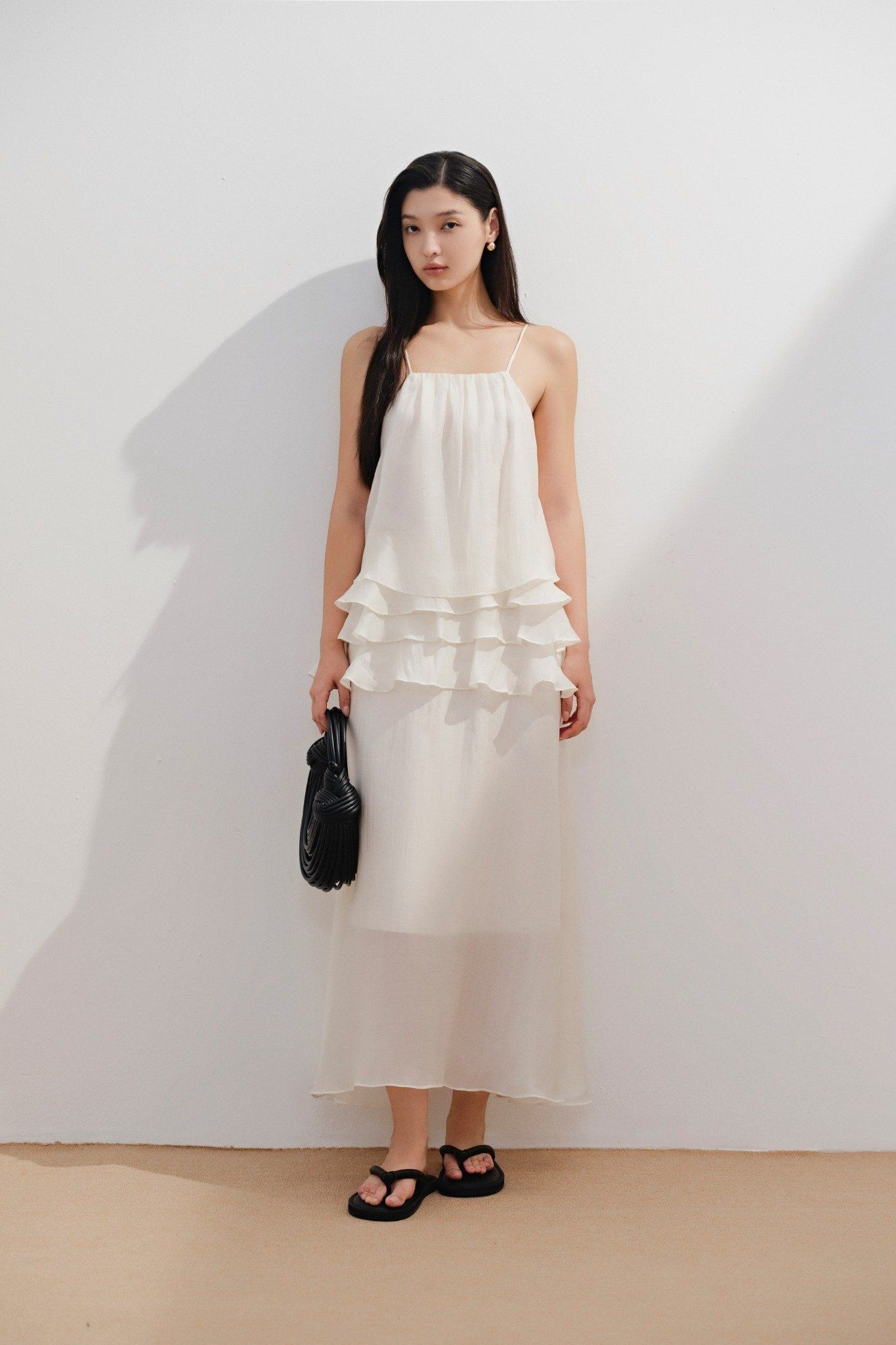 Verity Dress in Cream