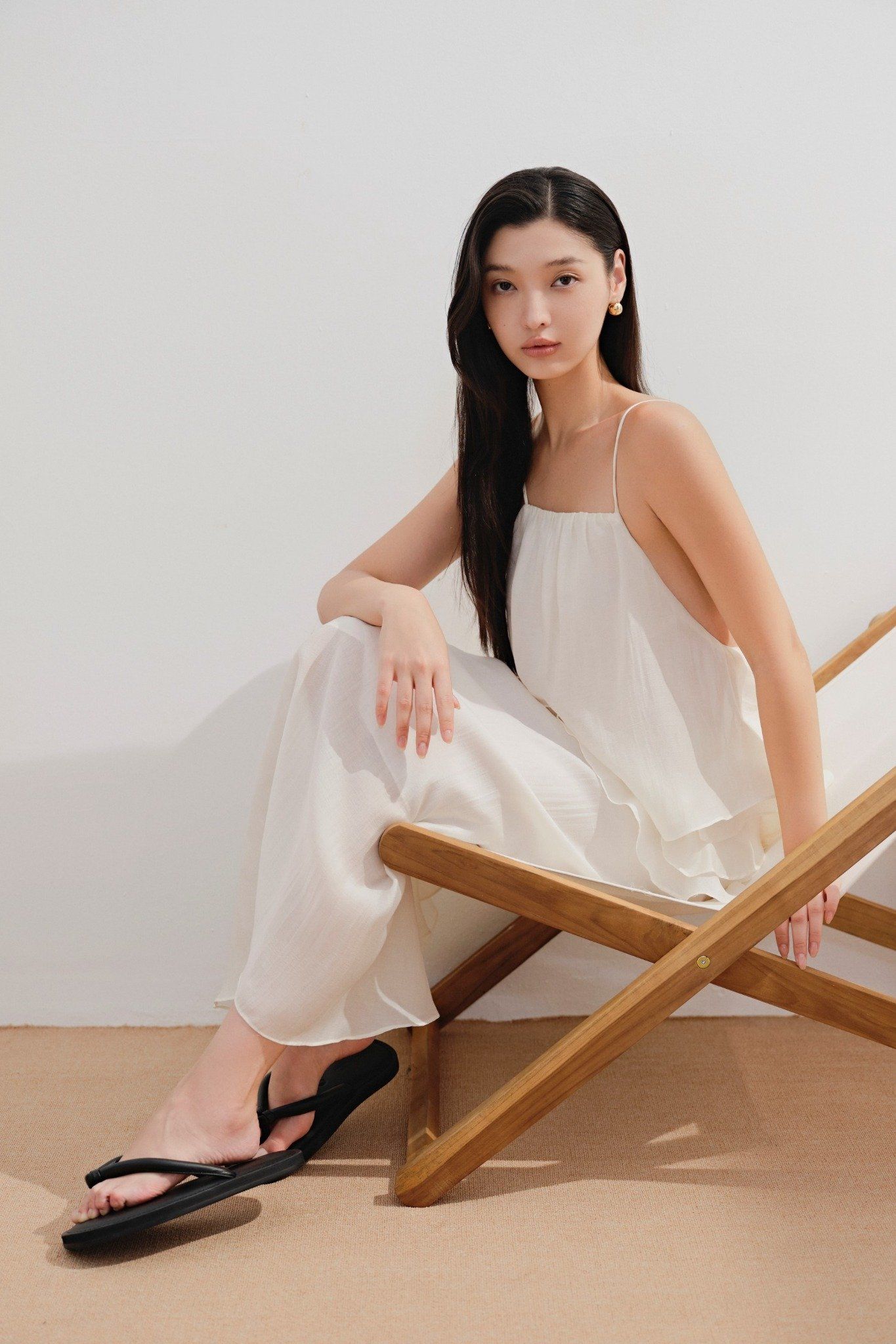 Verity Dress in Cream
