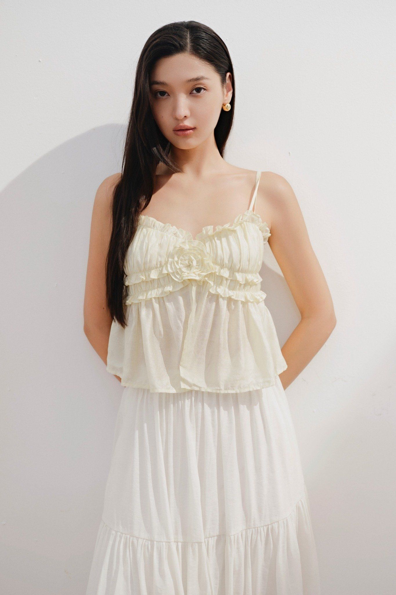 Áo Cilla Fleur Top in Yellow
