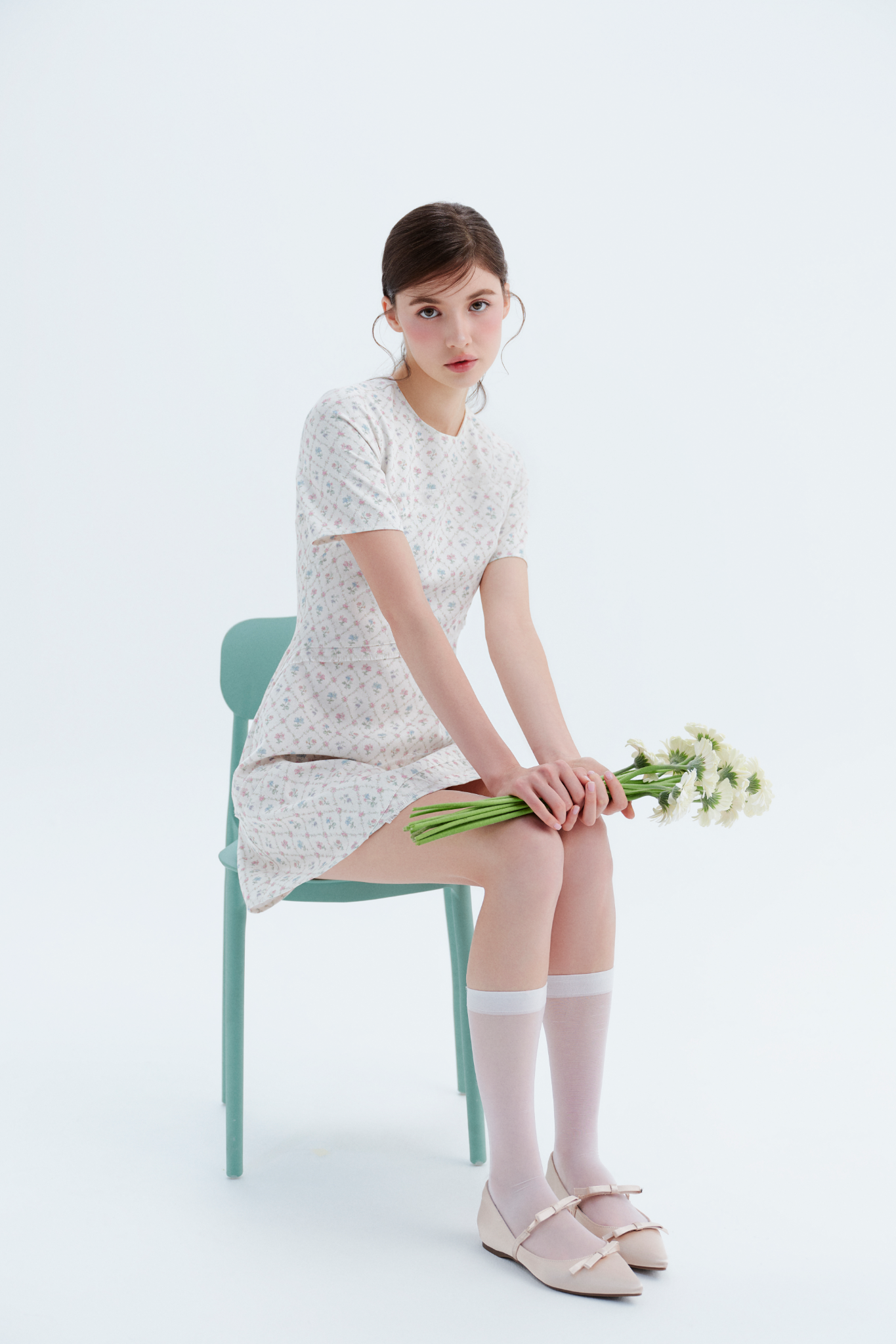 Gilda Dress in Cream