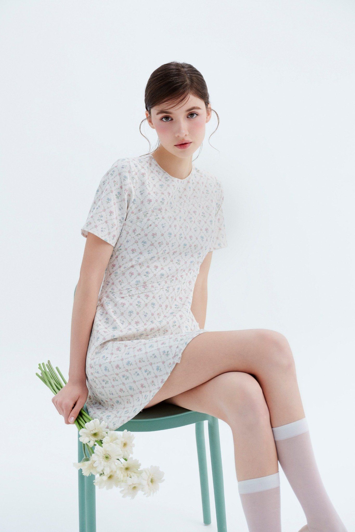 Gilda Dress in Cream