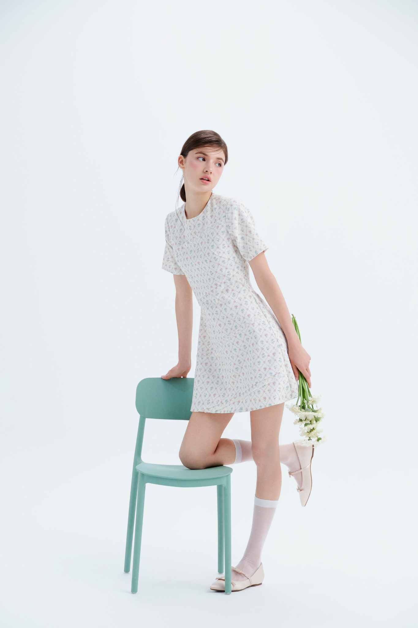 Gilda Dress in Cream