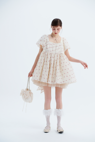  Willis Fleur Dress in Cream 