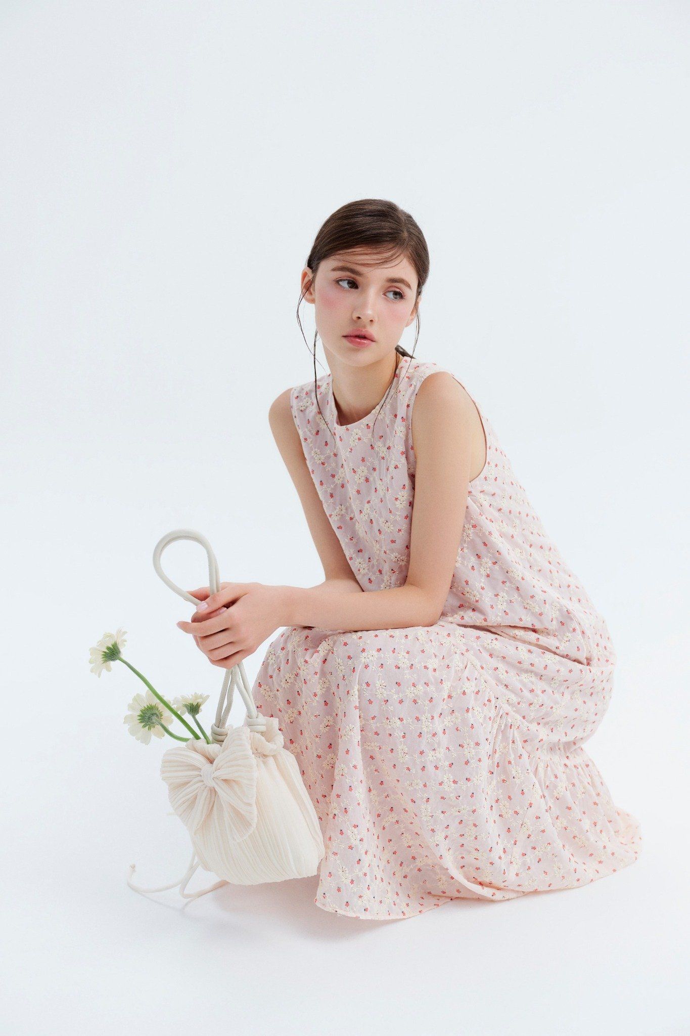 Yardley Fleur Dress in Pink