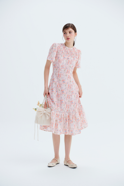  Pink Camelia Dress 