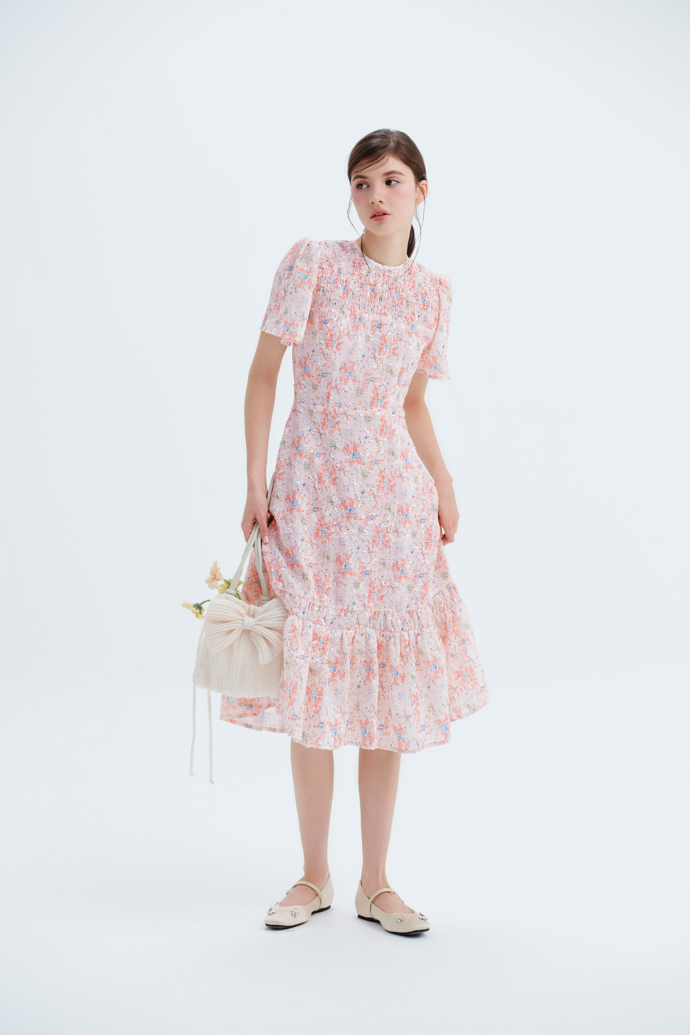 Pink Camelia Dress