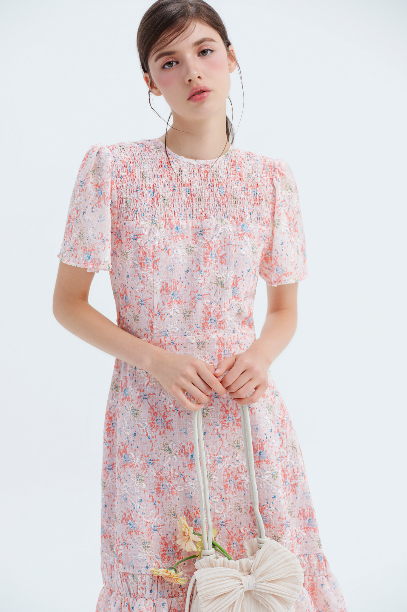 Pink Camelia Dress