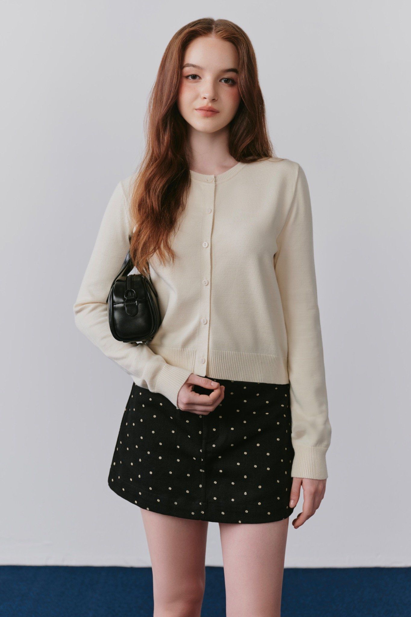 Áo Yona Long Sleeve Top in Cream