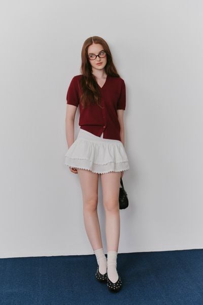  Áo Knixie Top In Red 