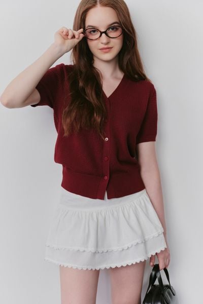  Áo Knixie Top In Red 
