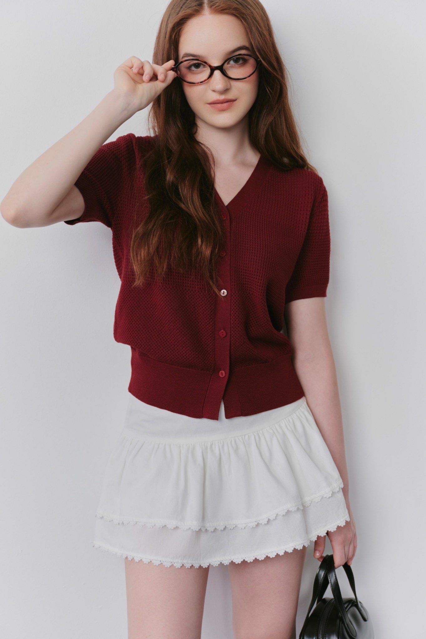 Áo Knixie Top In Red