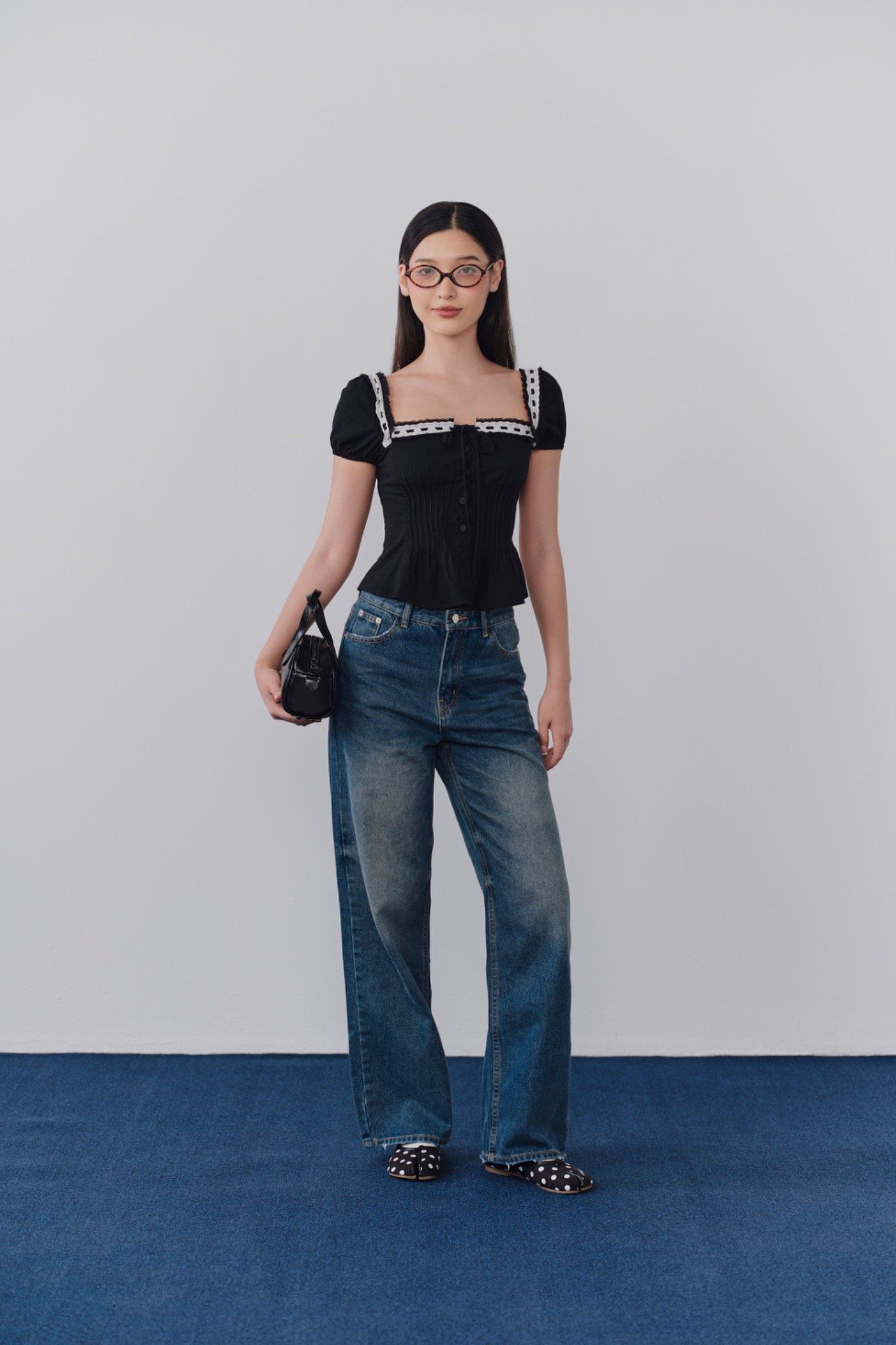 Áo Elska Top in Black