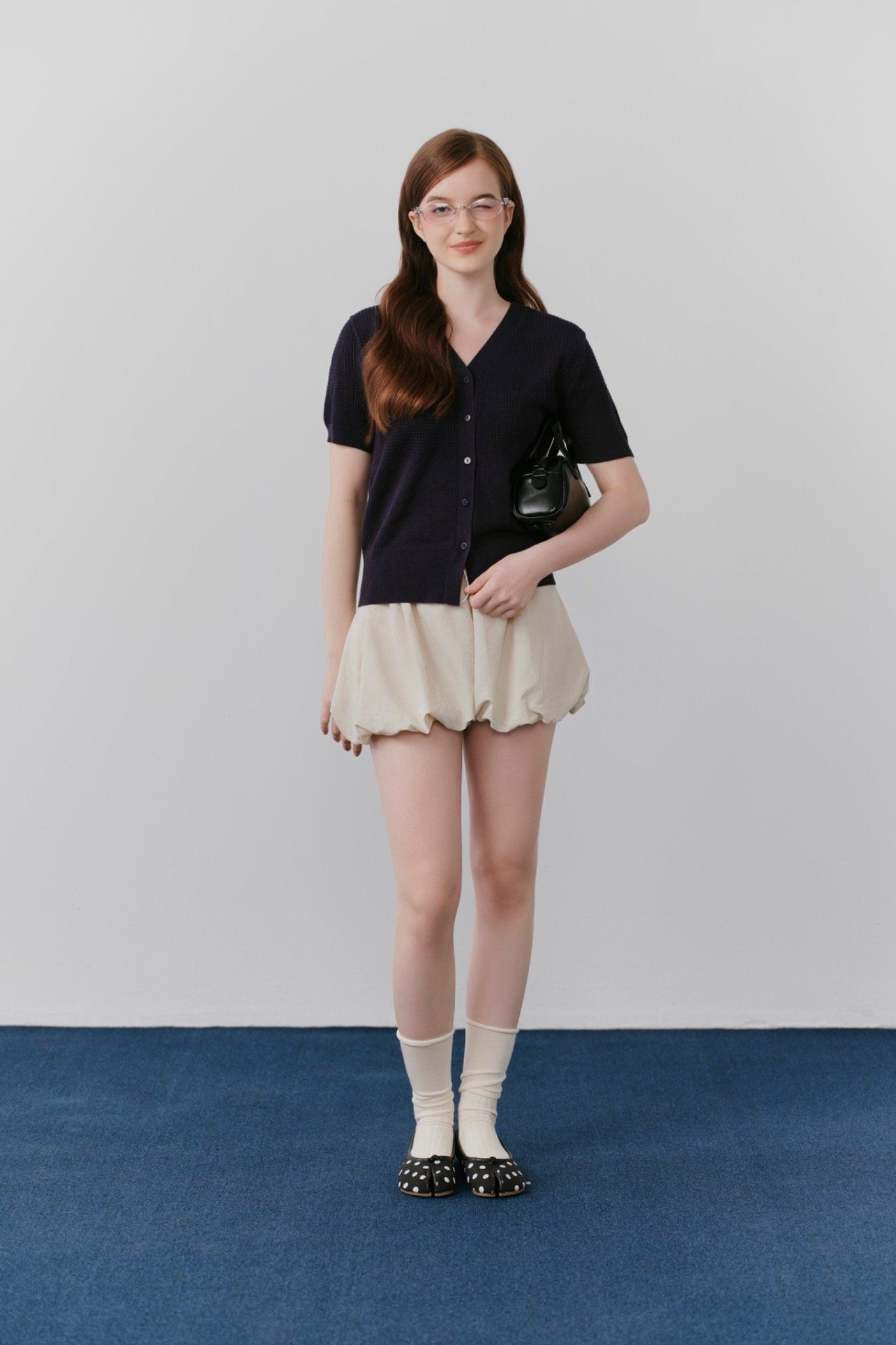Áo Knixie Top In Navy
