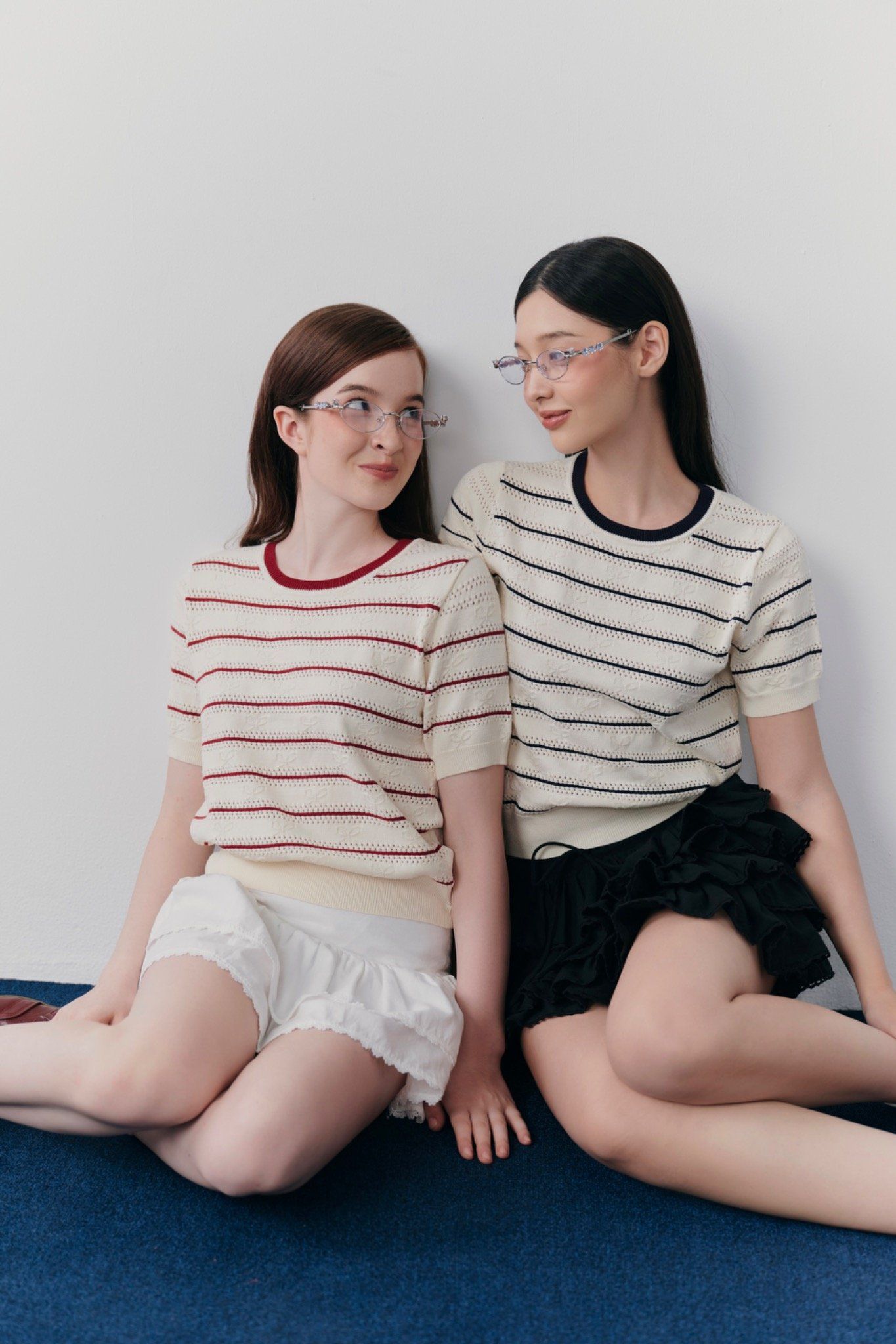 Áo Breeta Knit Top in Red