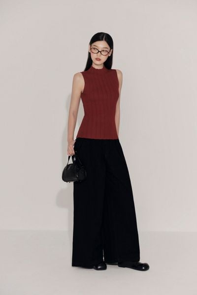  Áo Janece Knit Top in Red 
