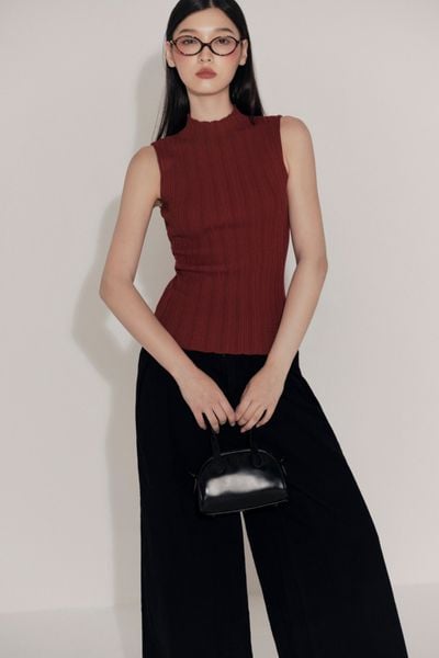  Áo Janece Knit Top in Red 