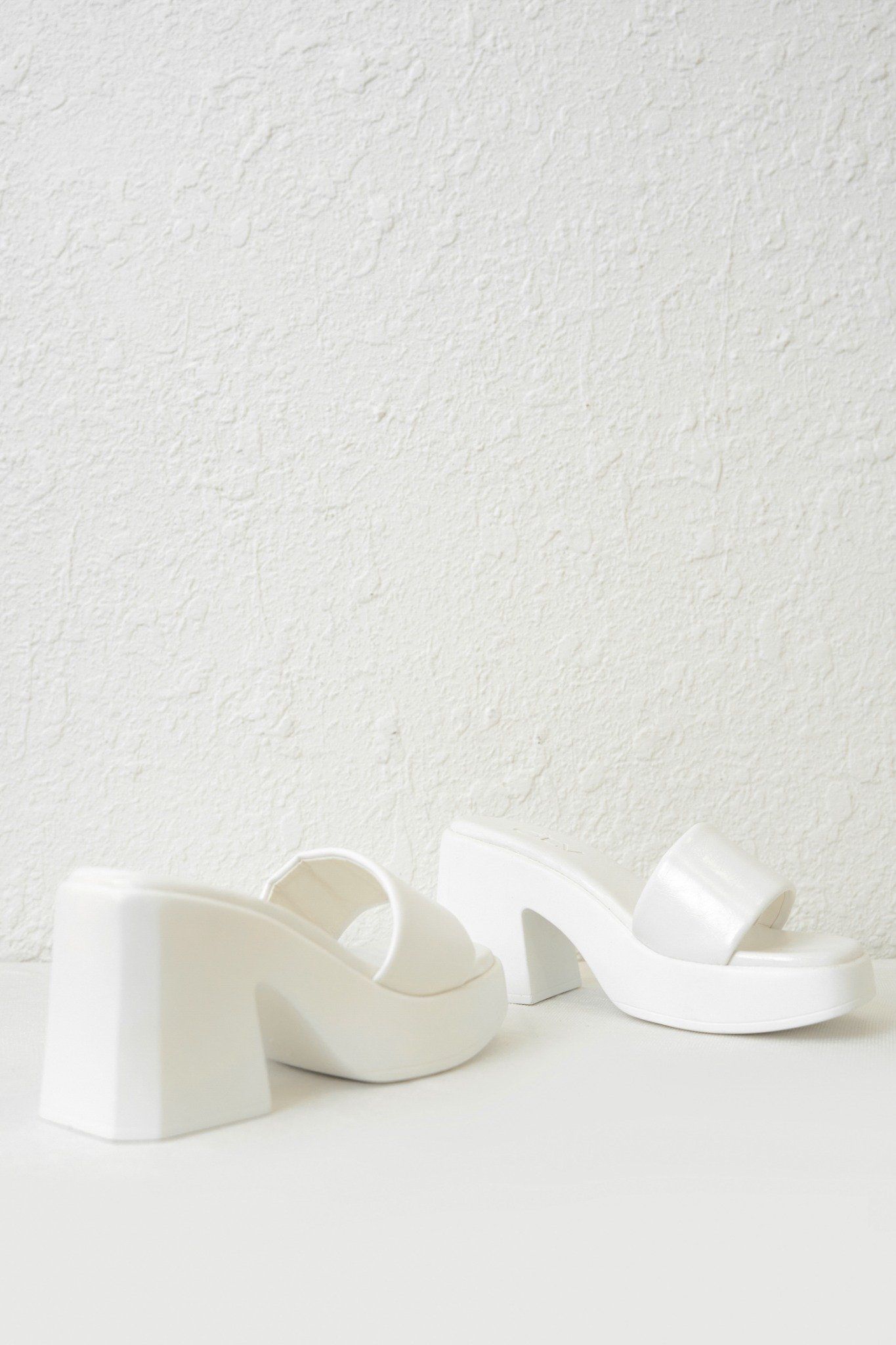 Christa White Heels