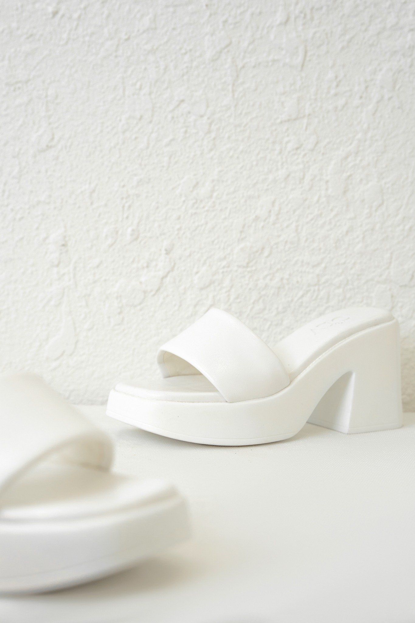 Christa White Heels