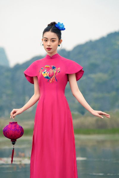  Áo Dài Yên Giao (Không kèm quần) 