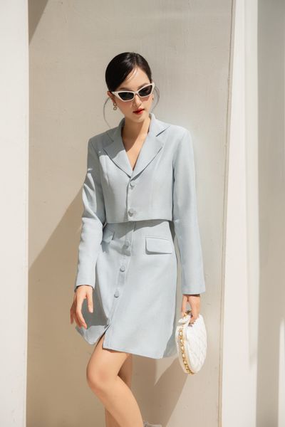  Áo khoác Zenia Cropped Blazer 