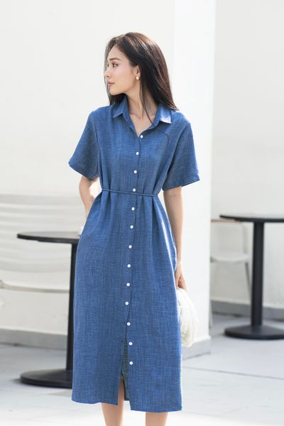 Clementine Blue Dress