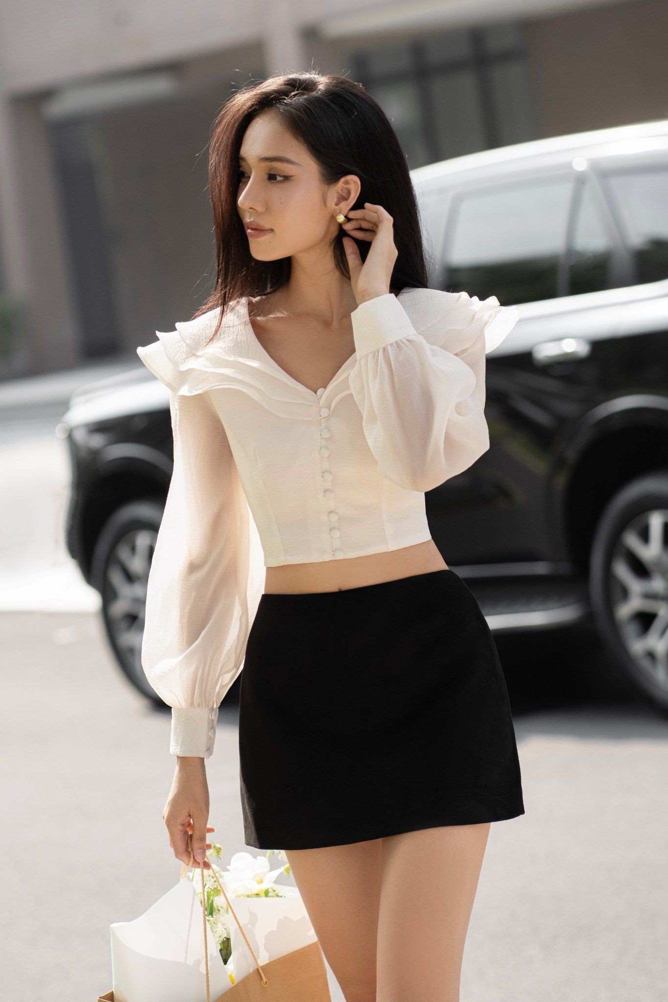 Chân váy Jodie Skirt in Black