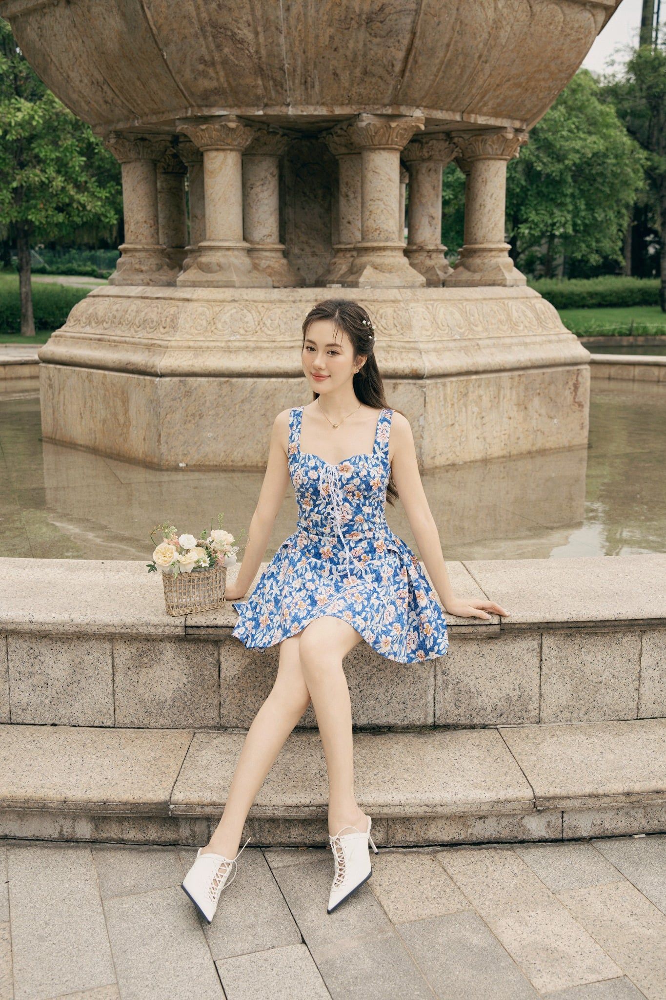 Váy hoa Eilidh Fleur Dress