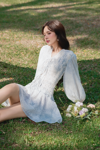 Abigail Dress in Blue