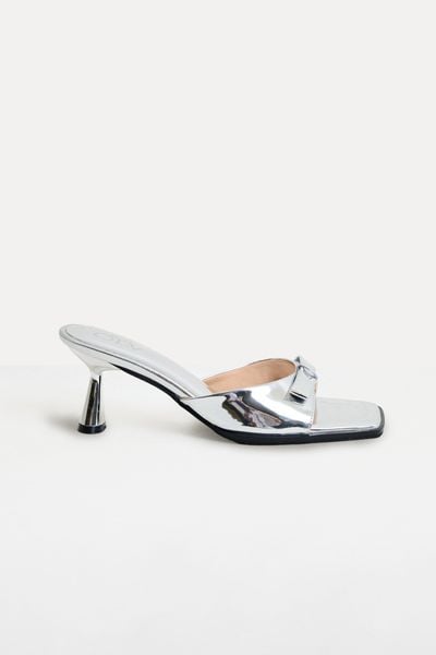  Zemira Heels in Silver 
