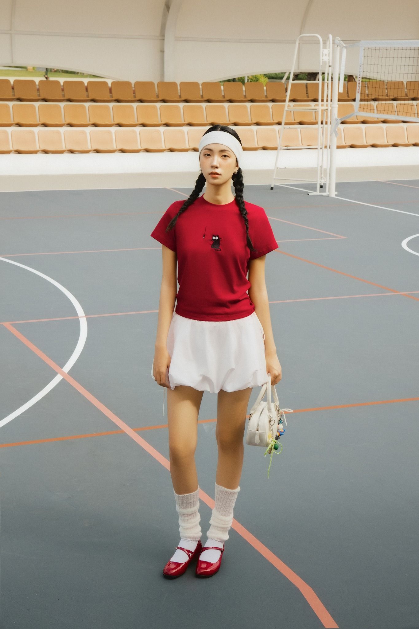 Áo Mercy T Shirt in Red