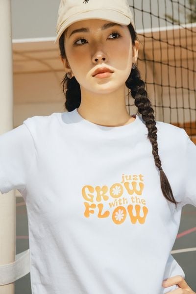  Áo babytee Just Grow Top 