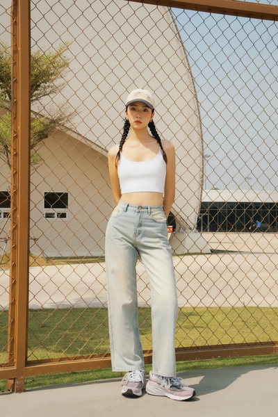  Áo Camisole Top in White 