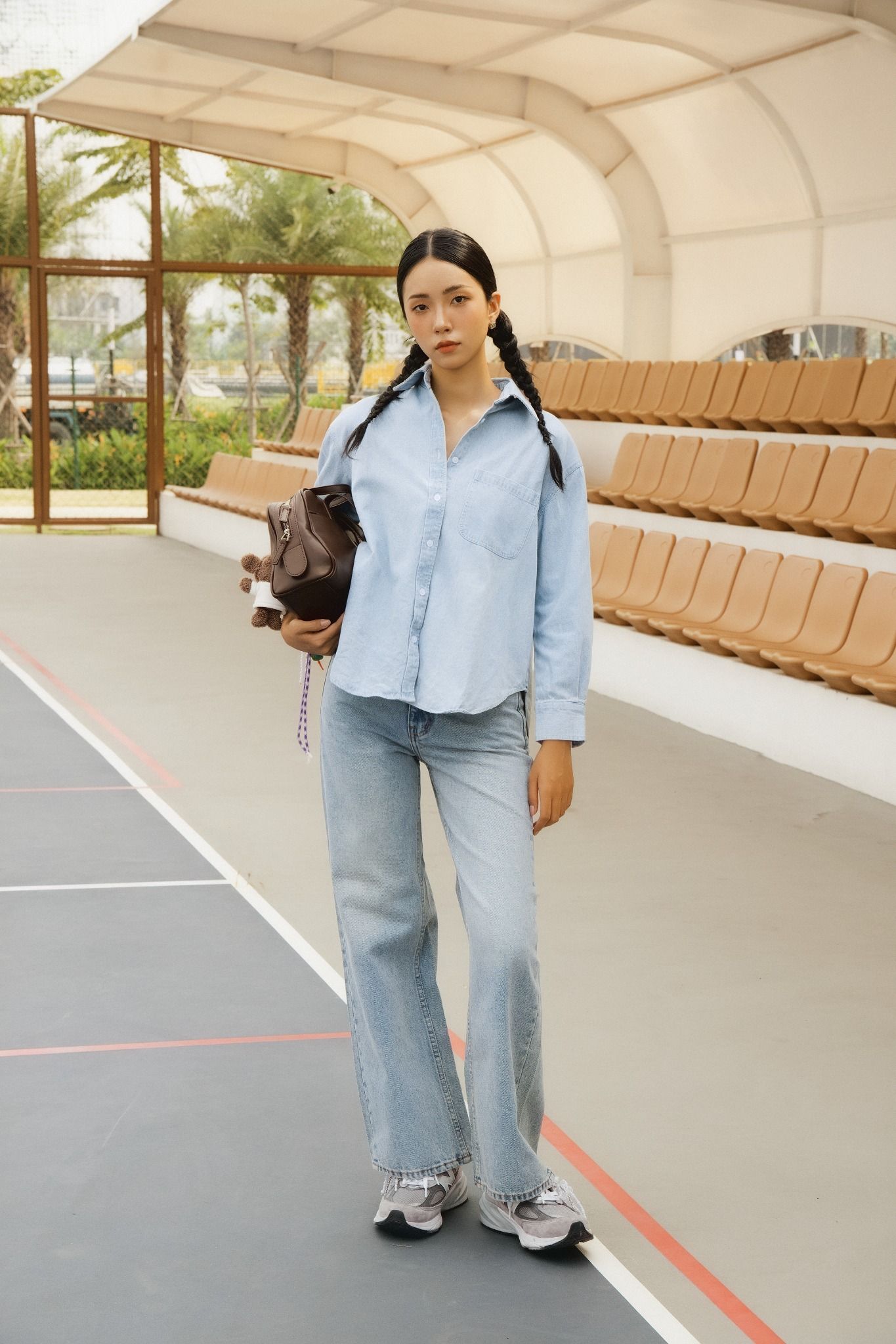 Áo Cara Denim Shirt