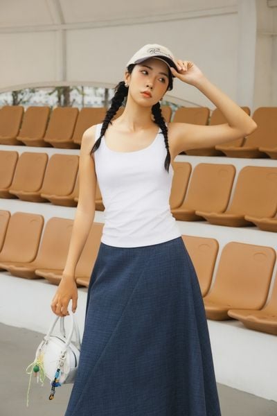  Áo Amee Top in White 