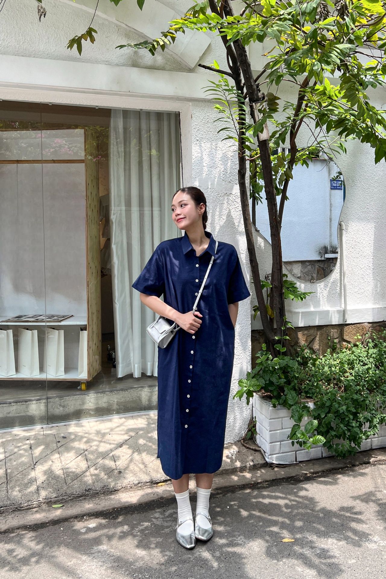 Grace Shirt Dress