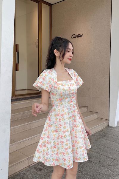  Gabino Flower Dress 