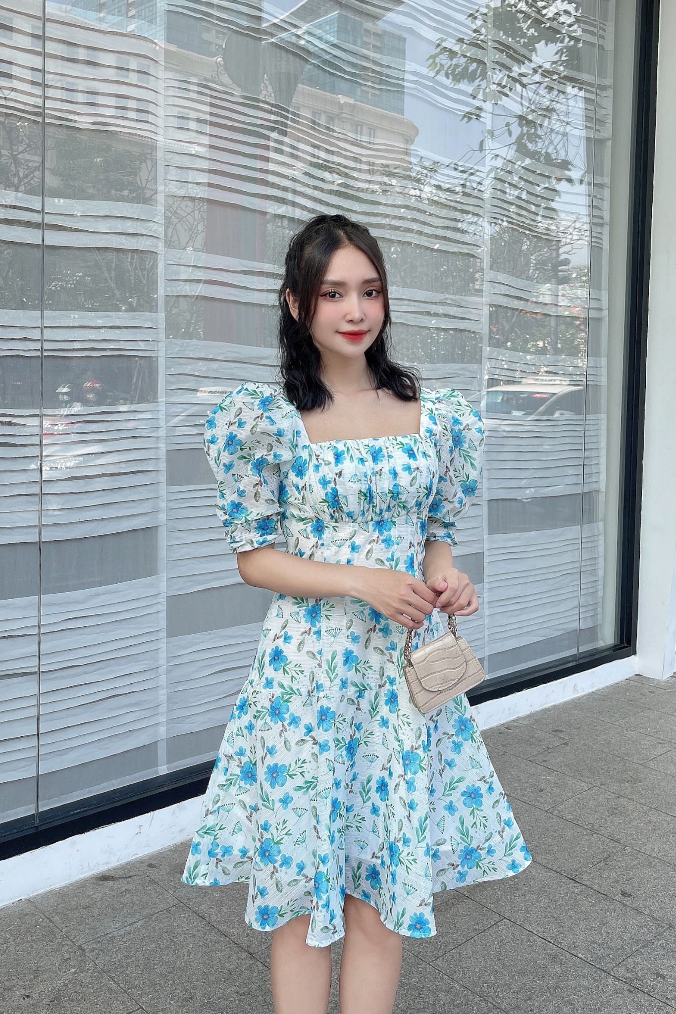 Patti Flower Dress OLV Boutique