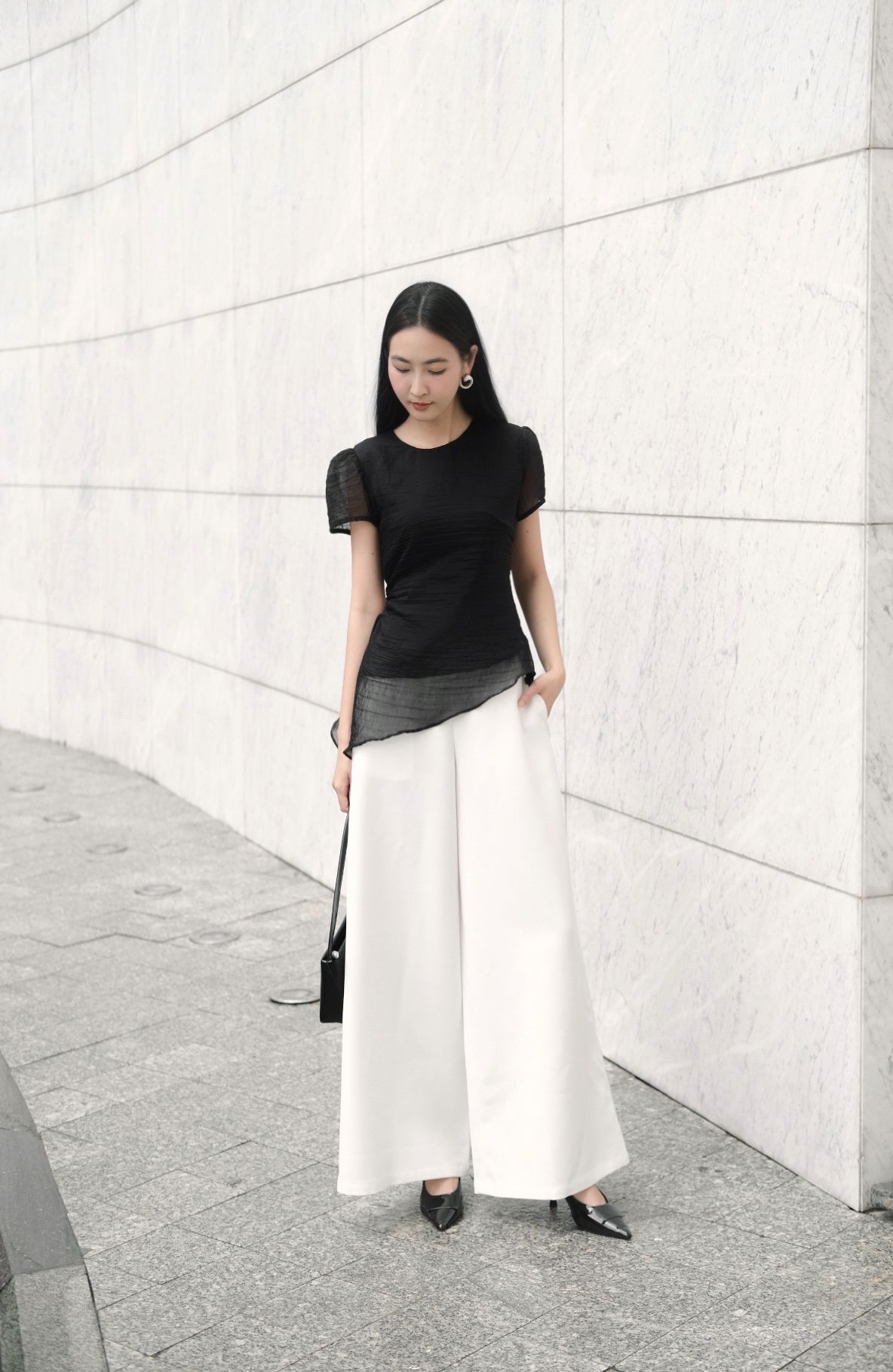Áo Maelys Top in Black