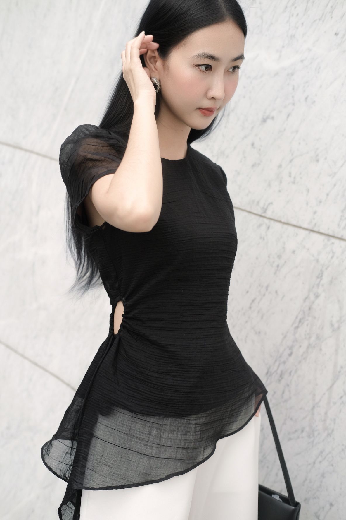 Áo Maelys Top in Black