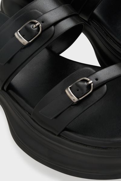 Rachelie Sandals in Black