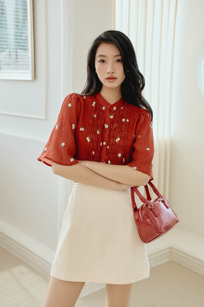Áo Stella Top in Red