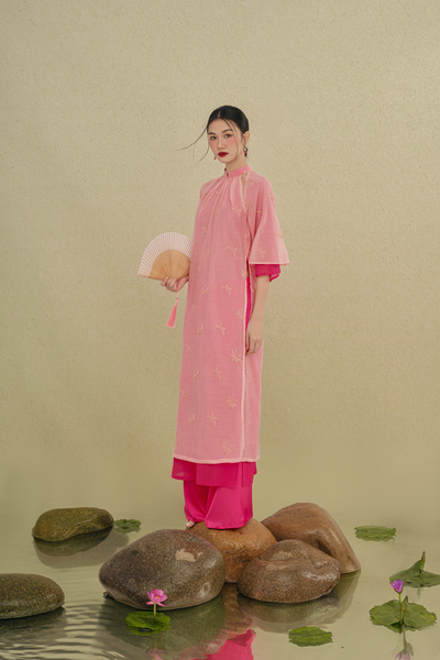  Quần Pink Culottes 