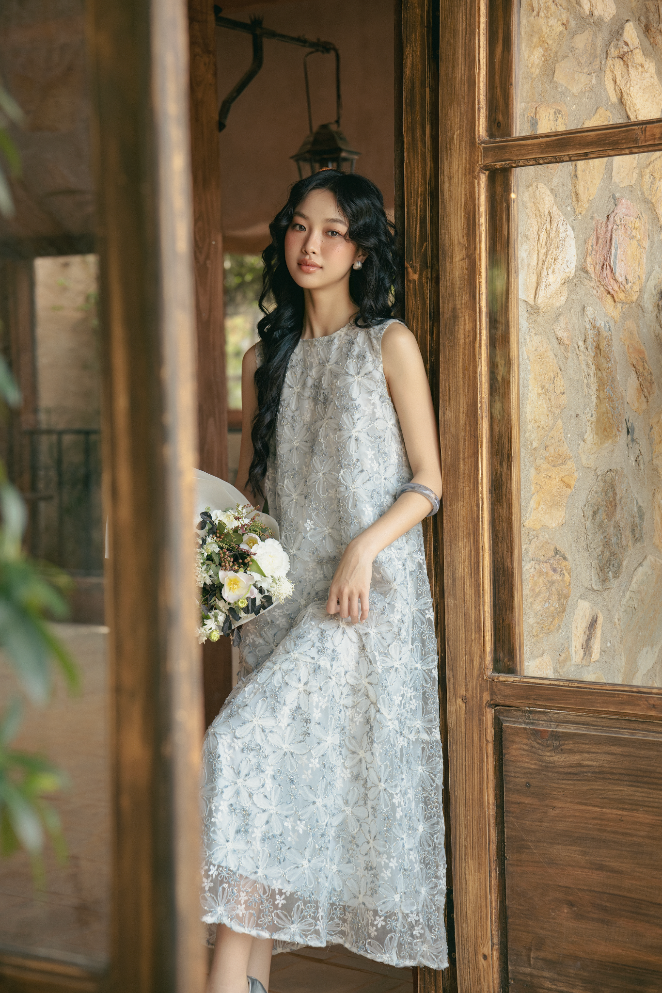 Blush Lace Dress