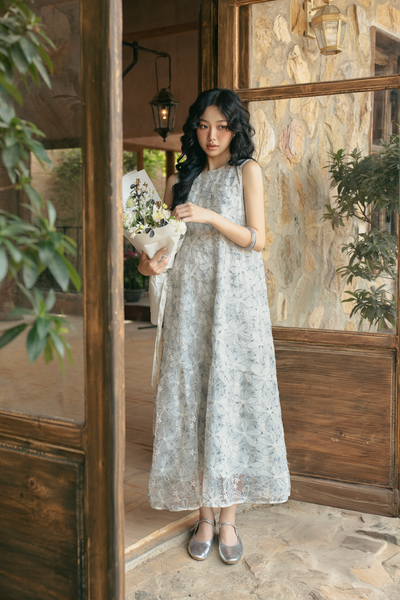  Blush Lace Dress 
