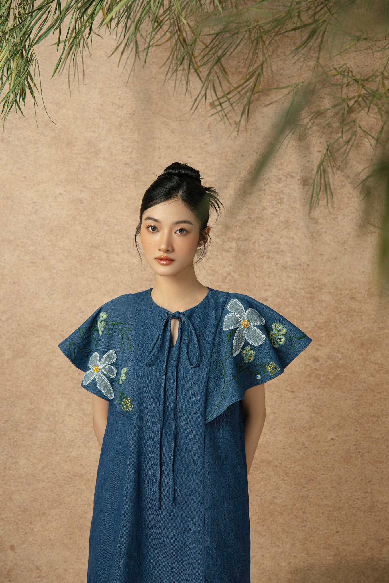 Axelle Embro Dress