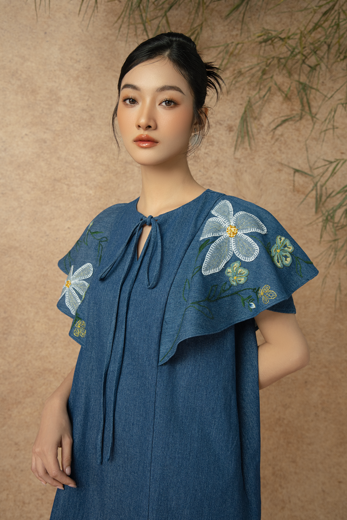 Axelle Embro Dress